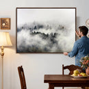 Foggy Forest Wall Art Canvas Print, Misty Pine Tree by MyGreatCanvas | Canvas Wall Art Prints | Photo Prints & Wall Decor
