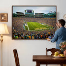 Green Bay Packers Stadium Wall Art Canvas Print, Lambeau by MyGreatCanvas | Canvas Wall Art Prints | Photo Prints & Wall Decor