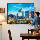 Atlanta Skyline Wall Art Canvas Print, Atlanta Downtown by MyGreatCanvas | Canvas Wall Art Prints | Photo Prints & Wall Decor