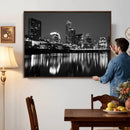 Austin Skyline Wall Art Canvas Print, Austin Downtown Night by MyGreatCanvas | Canvas Wall Art Prints | Photo Prints & Wall Decor