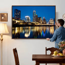 Austin Skyline Wall Art Canvas Print, Austin Downtown Night by MyGreatCanvas | Canvas Wall Art Prints | Photo Prints & Wall Decor