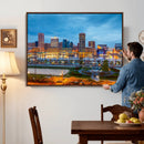 Baltimore Skyline Wall Art Canvas Print, Baltimore Downtown by MyGreatCanvas | Canvas Wall Art Prints | Photo Prints & Wall Decor