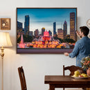 Chicago Wall Art Canvas Print - Chicago City Downtown Night by MyGreatCanvas | Canvas Wall Art Prints | Photo Prints & Wall Decor