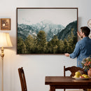 Mountain Forest Wall Art Canvas Print, Alpine Landscape by MyGreatCanvas | Canvas Wall Art Prints | Photo Prints & Wall Decor
