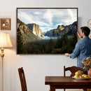 Yosemite Valley Mountain Wall Art Canvas Print, Granite by MyGreatCanvas | Canvas Wall Art Prints | Photo Prints & Wall Decor