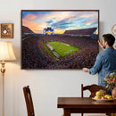 Auburn Stadium Sunset Wall Art Canvas Print, Jordan Hare by MyGreatCanvas | Canvas Wall Art Prints | Photo Prints & Wall Decor
