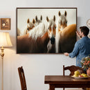 Wild Horse Herd Wall Art Canvas Print, Natural Horse by MyGreatCanvas | Canvas Wall Art Prints | Photo Prints & Wall Decor