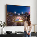 Oklahoma Sooners Memorial Stadium Wall Art Canvas Print,