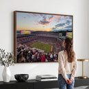 Donald W. Reynolds Razorback Stadium Wall Art Canvas Print –