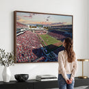 Ole Miss Rebels Vaught Hemingway Stadium Wall Art Canvas