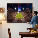 Oklahoma Memorial Stadium Wall Art Canvas Print – Oklahoma by MyGreatCanvas | Canvas Wall Art Prints | Photo Prints & Wall Decor
