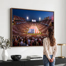 Oklahoma Memorial Stadium Wall Art Canvas Print – Oklahoma