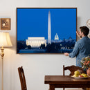 Washington DC Skyline Wall Art Canvas Print – Lincoln by MyGreatCanvas | Canvas Wall Art Prints | Photo Prints & Wall Decor