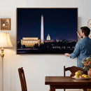 Washington White House Skyline Wall Art Canvas Print – by MyGreatCanvas | Canvas Wall Art Prints | Photo Prints & Wall Decor