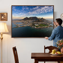 Cape Town Wall Art Canvas Print – Table Mountain Coastal by MyGreatCanvas | Canvas Wall Art Prints | Photo Prints & Wall Decor