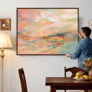Abstract Pastel Landscape Wall Art Canvas Print – Soft Pink by MyGreatCanvas | Canvas Wall Art Prints | Photo Prints & Wall Decor