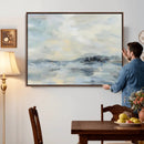 Abstract Coastal Landscape Wall Art Canvas Print – Soft Blue by MyGreatCanvas | Canvas Wall Art Prints | Photo Prints & Wall Decor