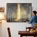 Abstract Birch Forest Wall Art Canvas Print – Modern Neutral by MyGreatCanvas | Canvas Wall Art Prints | Photo Prints & Wall Decor