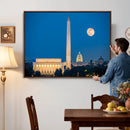 Washington DC Skyline Wall Art Canvas Print – Lincoln by MyGreatCanvas | Canvas Wall Art Prints | Photo Prints & Wall Decor