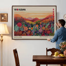 Yayoi Kusama Colorful Landscape Wall Art Canvas Print – by MyGreatCanvas | Canvas Wall Art Prints | Photo Prints & Wall Decor