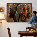 Abstract Afro American Women Wall Art Canvas Print by MyGreatCanvas | Canvas Wall Art Prints | Photo Prints & Wall Decor