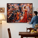 Jazz Band Canvas Wall Art — Jazz Club Singer Saxophone Print by MyGreatCanvas | Canvas Wall Art Prints | Photo Prints & Wall Decor
