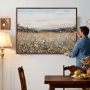 Neutral Wildflower Field Canvas Wall Art — Beige Earth Tone by MyGreatCanvas | Canvas Wall Art Prints | Photo Prints & Wall Decor
