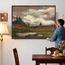 Gustav Macoun Heathland Canvas Print, Czech Landscape Oil by MyGreatCanvas | Canvas Wall Art Prints | Photo Prints & Wall Decor