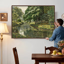 Forest Stream Canvas Wall Art, Peder Monsted A Forest Stream by MyGreatCanvas | Canvas Wall Art Prints | Photo Prints & Wall Decor