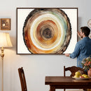 Natural Wood Slice Wall Art Canvas Print, Tree Ring Wall by MyGreatCanvas | Canvas Wall Art Prints | Photo Prints & Wall Decor