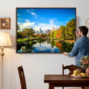 Charlotte Skyline Canvas Wall Art Print – North Carolina Cityscape Photography Print by MyGreatCanvas | Canvas Wall Art Prints | Photo Prints & Wall Decor