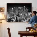 Charlotte Skyline Canvas Wall Art Print – North Carolina Cityscape Photography Print by MyGreatCanvas | Canvas Wall Art Prints | Photo Prints & Wall Decor