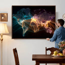 World Map and Global Flight Routes Map Canvas Wall Art, Worldwide Aviation Network Print, International Air Travel Wall Decor by MyGreatCanvas | Canvas Wall Art Prints | Photo Prints & Wall Decor