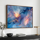 Colorful Abstract Canvas Wall Art Print, Vibrant Popup Color Art Print