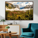 Half Dome Yosemite Canvas Wall Art – Majestic Triptych