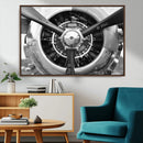 Vintage Airplane Wall Art Canvas Print by MyGreatCanvas | Canvas Wall Art Prints | Photo Prints & Wall Decor