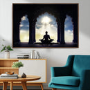 Women and Yoga Wall Art Canvas Print