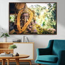 Hinduism Statue Wall Art Canvas Print