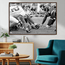American Football Player Wall Art Canvas Print by MyGreatCanvas | Canvas Wall Art Prints | Photo Prints & Wall Decor