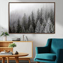 Big Foggy Forest and Misty Trees Forest Wall Art Canvas by MyGreatCanvas | Canvas Wall Art Prints | Photo Prints & Wall Decor