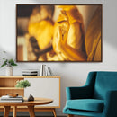 Gold Buddha Statue Hands Wall Art Canvas Print by MyGreatCanvas | Canvas Wall Art Prints | Photo Prints & Wall Decor