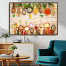 Kitchen Spice on the Table Wall Art, Kitchen Spice Wall Art by MyGreatCanvas | Canvas Wall Art Prints | Photo Prints & Wall Decor