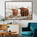 Longhorn Cattle Wall Art Canvas Print, Framed Farmhouse by MyGreatCanvas | Canvas Wall Art Prints | Photo Prints & Wall Decor