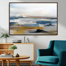 Abstract Landscape Wall Art Canvas | 3 Panel Modern Blue, by MyGreatCanvas | Canvas Wall Art Prints | Photo Prints & Wall Decor