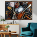 Spices and Seasonings Canvas Wall Art – Colorful Triptych by MyGreatCanvas | Canvas Wall Art Prints | Photo Prints & Wall Decor