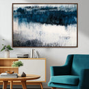 Abstract Blue and White Canvas Art | Large Wall Art for by MyGreatCanvas | Canvas Wall Art Prints | Photo Prints & Wall Decor