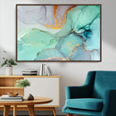 Colorful Marble Fluid Effect Canvas Wall Art Print by MyGreatCanvas | Canvas Wall Art Prints | Photo Prints & Wall Decor