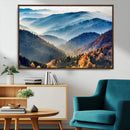 Mountains Forest Autumn Wall Art Canvas Print by MyGreatCanvas | Canvas Wall Art Prints | Photo Prints & Wall Decor
