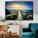 Mountain Landscape Wall Art Canvas Print