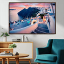Santorini Island Wall Art Canvas Print by MyGreatCanvas | Canvas Wall Art Prints | Photo Prints & Wall Decor